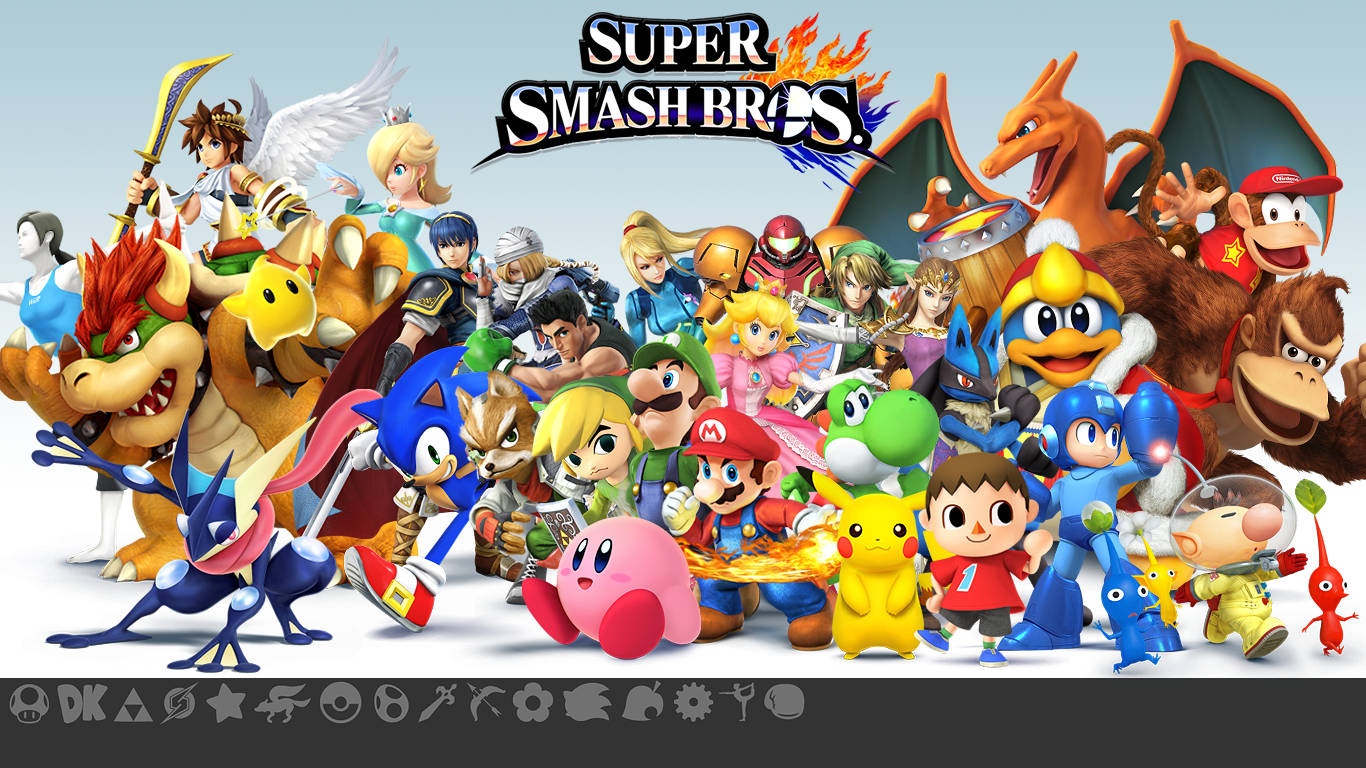 1366X768 Super Smash Bros Wallpaper and Background