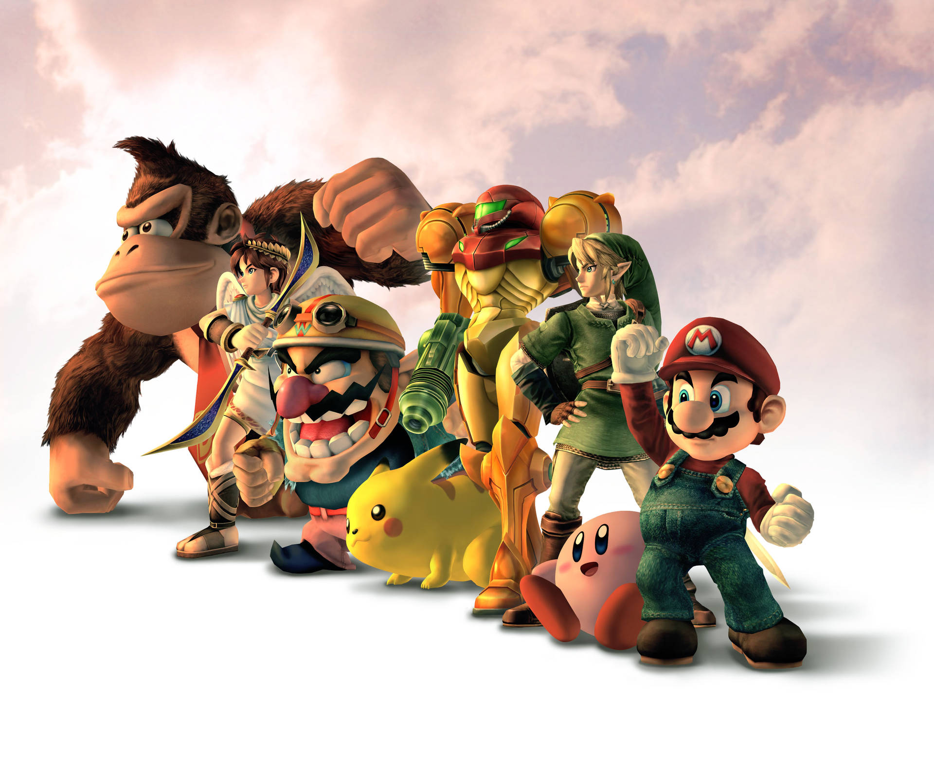Super Smash Bros 3500X2900 Wallpaper and Background Image