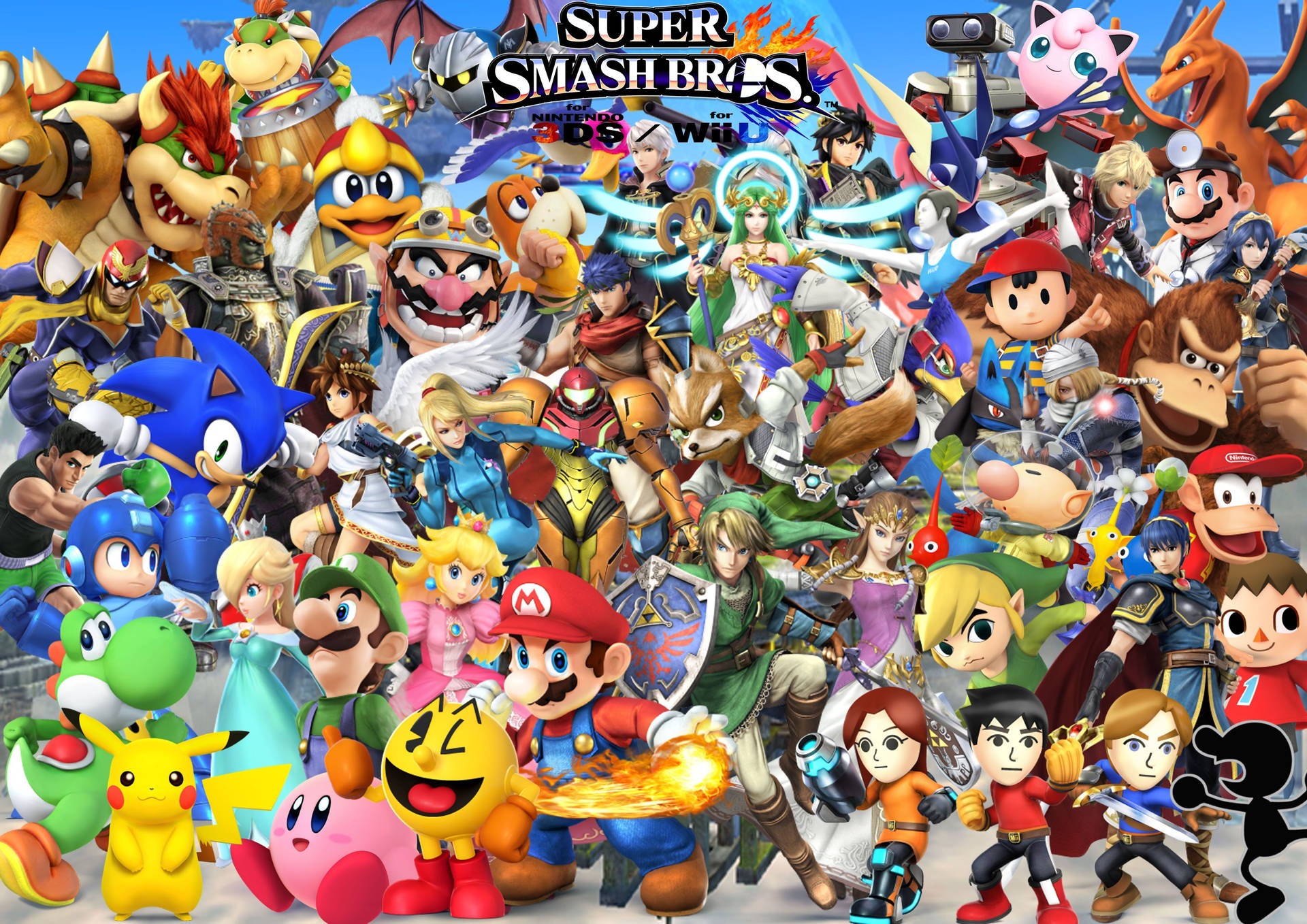 Super Smash Bros Ultimate 4961X3508 Wallpaper and Background Image