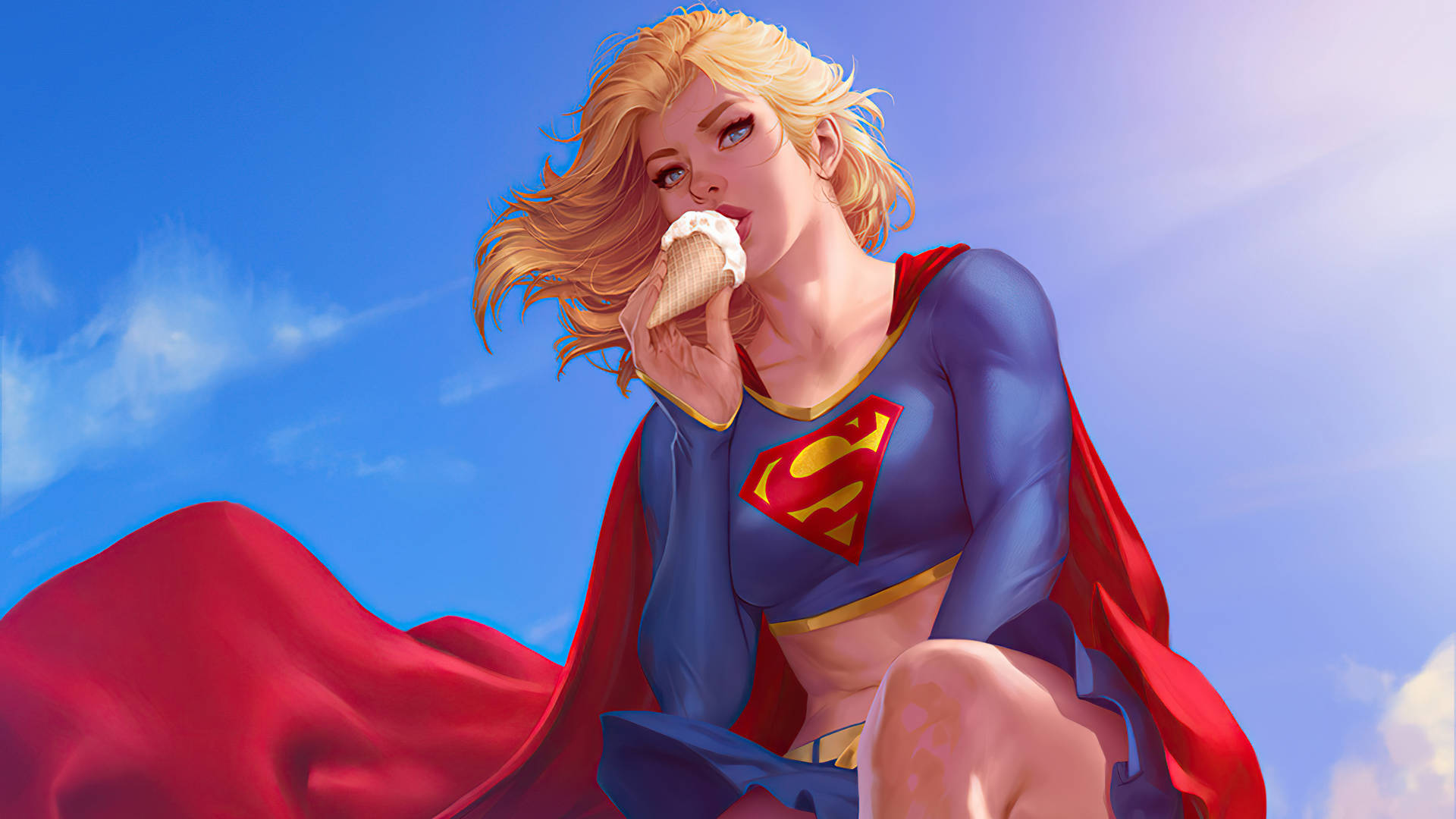 Supergirl 3840X2160 Wallpaper and Background Image