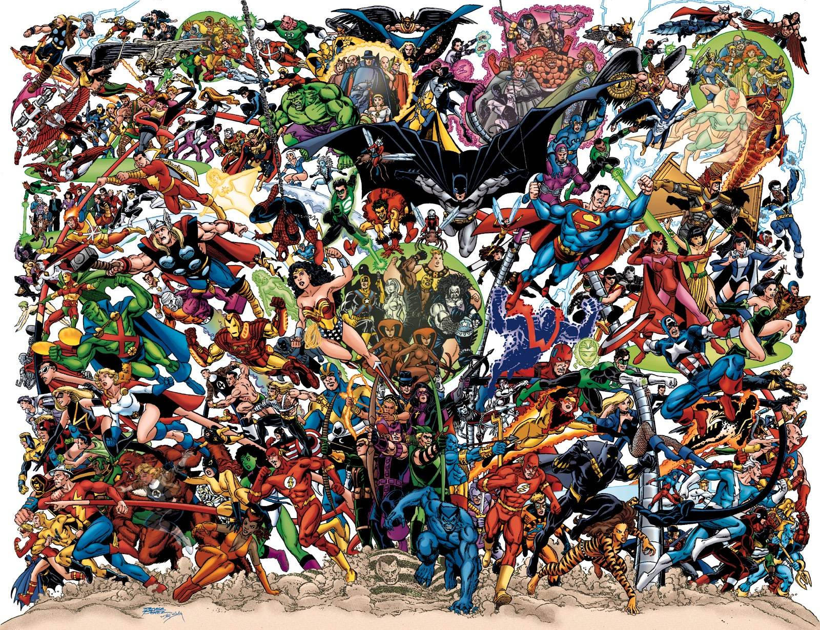 1600X1229 Superhero Wallpaper and Background