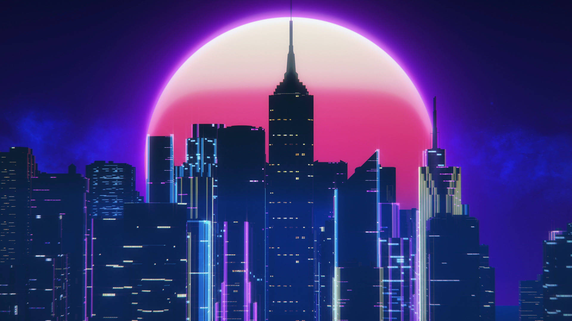 3840X2160 Synthwave Wallpaper and Background