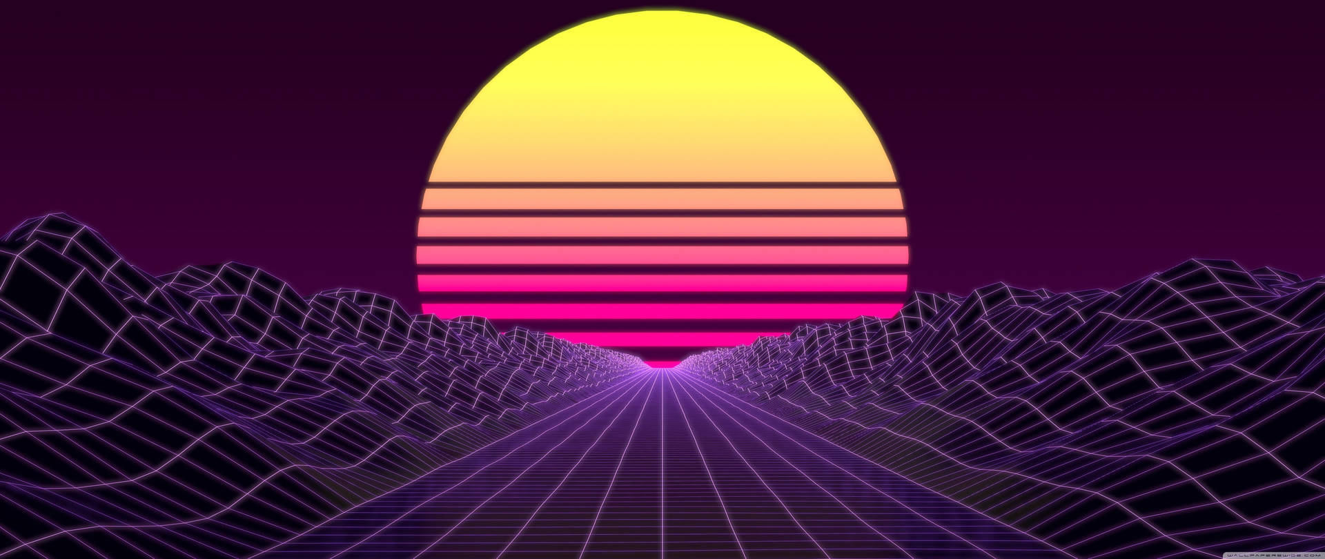 Synthwave 5120X2160 Wallpaper and Background Image