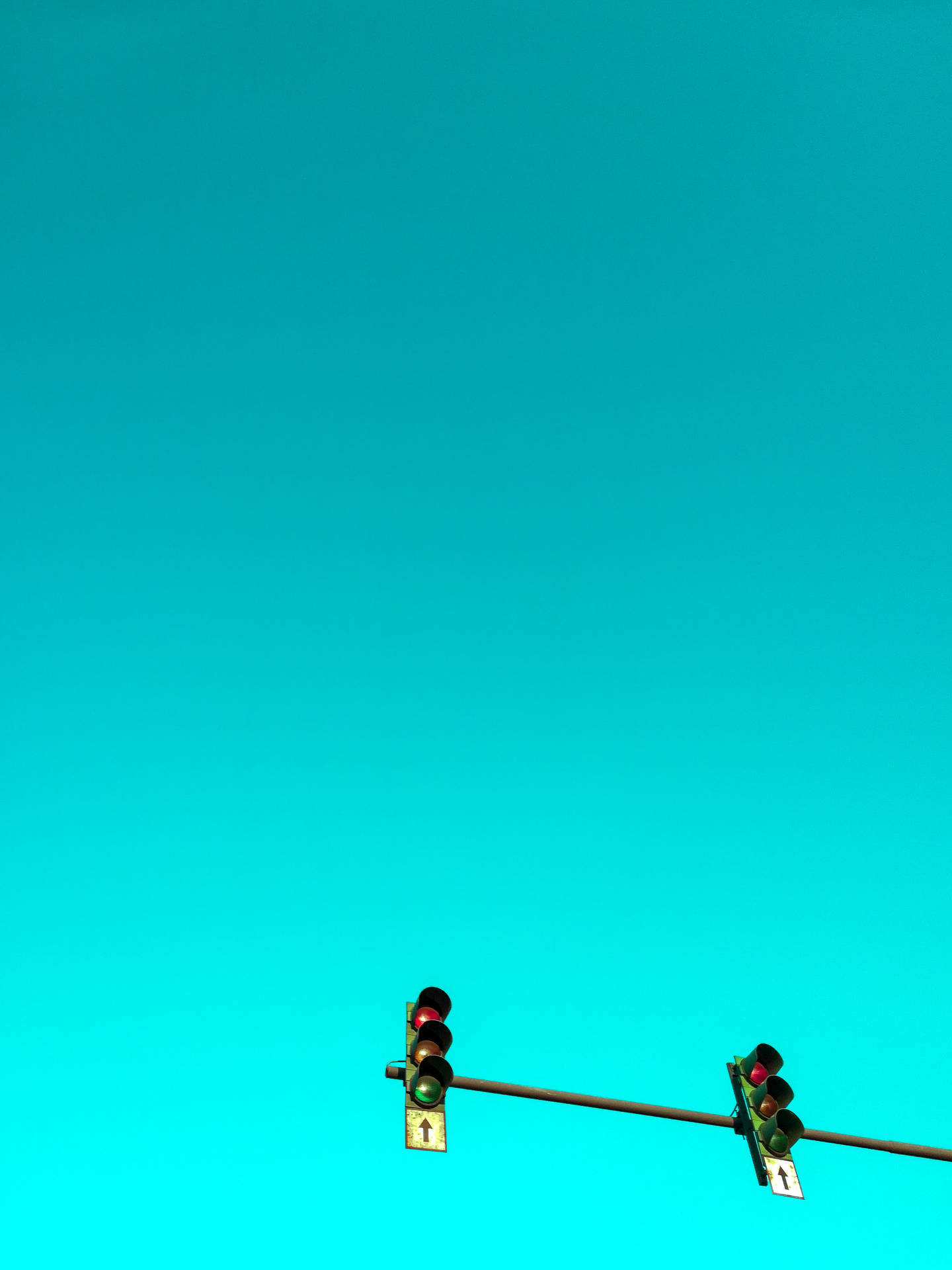 2976X3968 Teal Wallpaper and Background