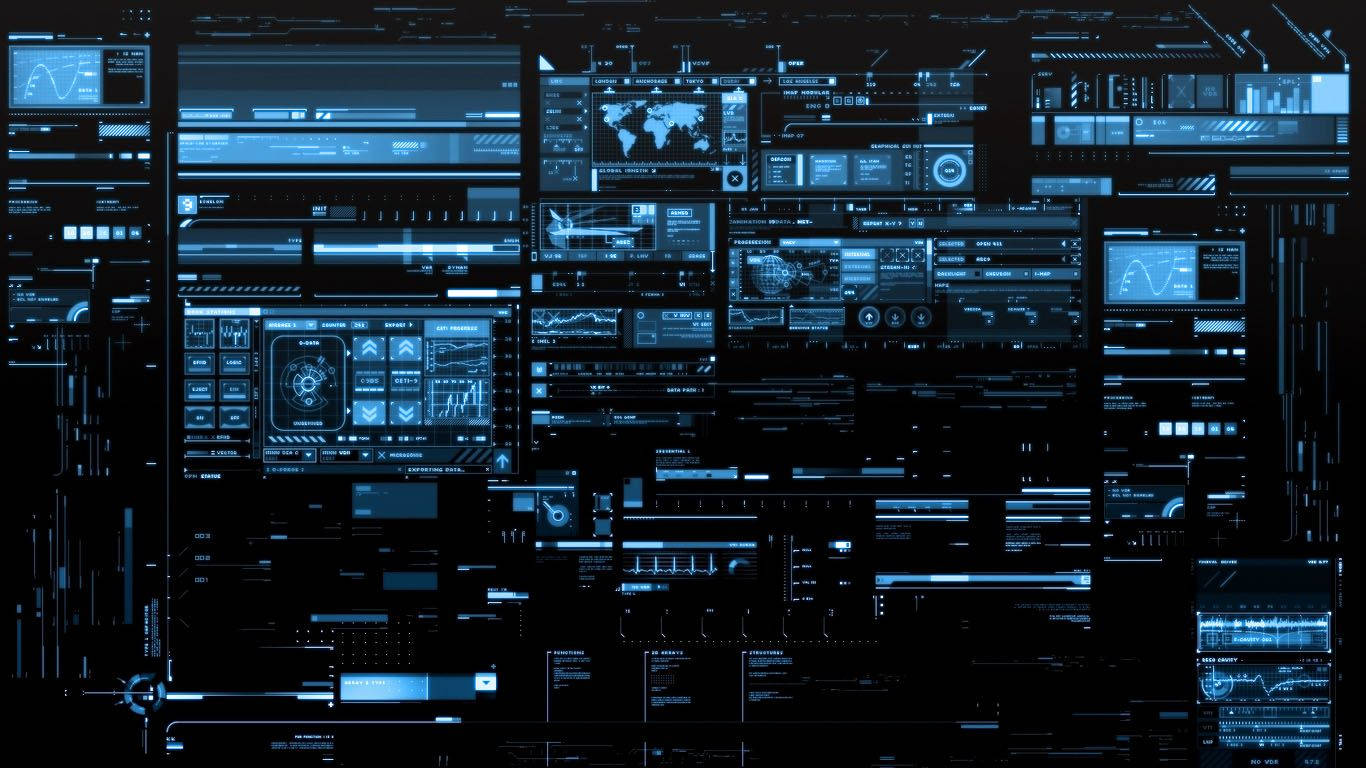 1366X768 Technology Wallpaper and Background