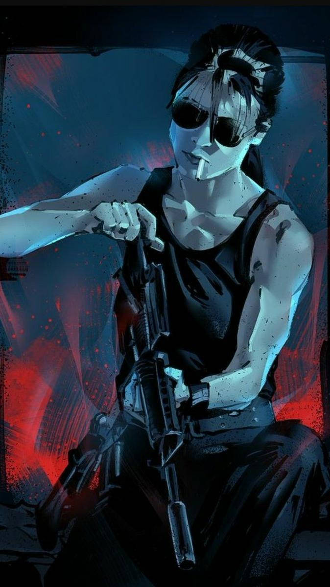 674X1200 Terminator Wallpaper and Background