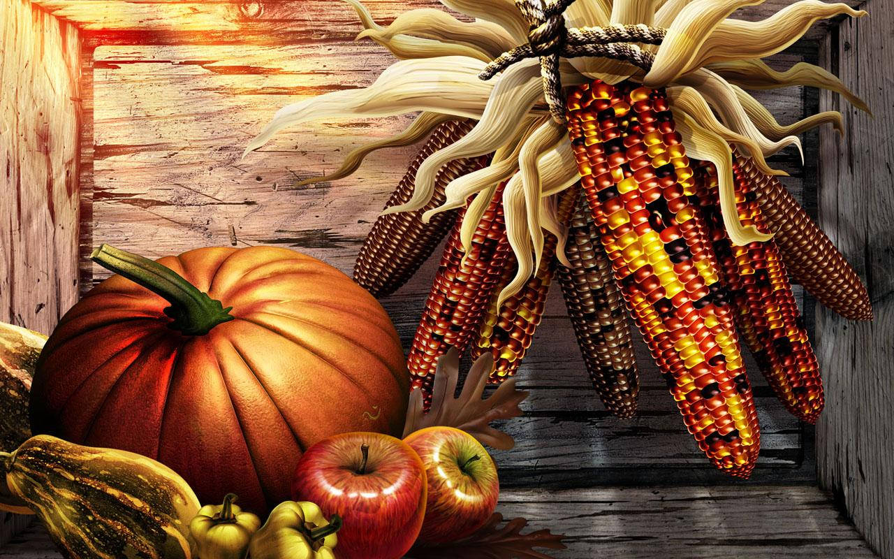 1280X800 Thanksgiving Wallpaper and Background