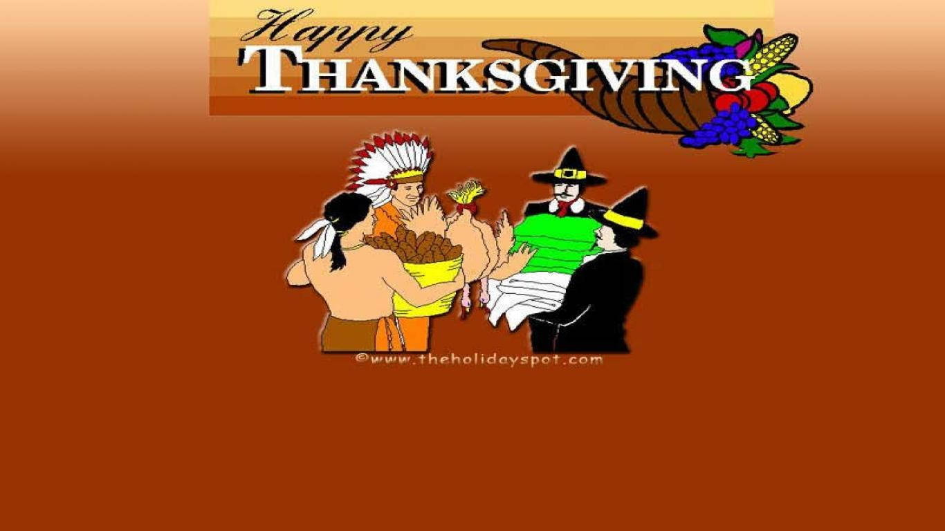 1366X768 Thanksgiving Wallpaper and Background