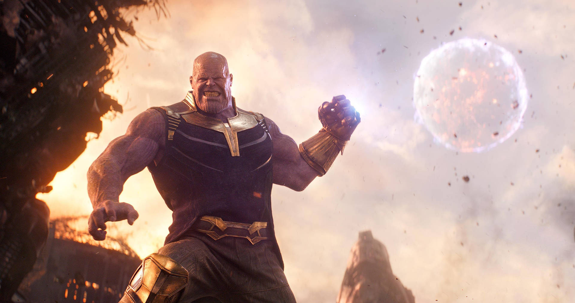 Thanos 3412X1800 Wallpaper and Background Image