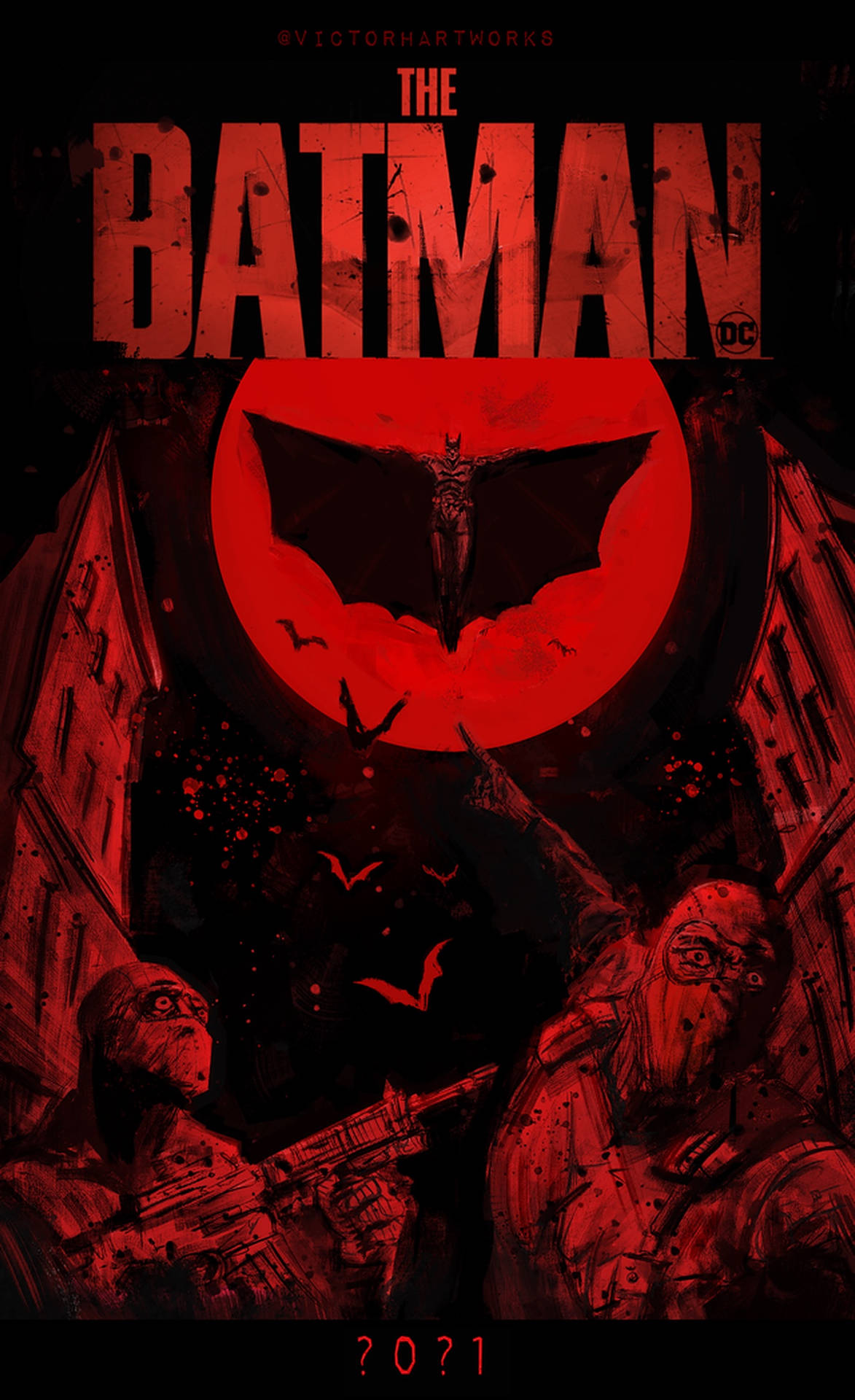 1280X2096 The Batman 2022 Wallpaper and Background