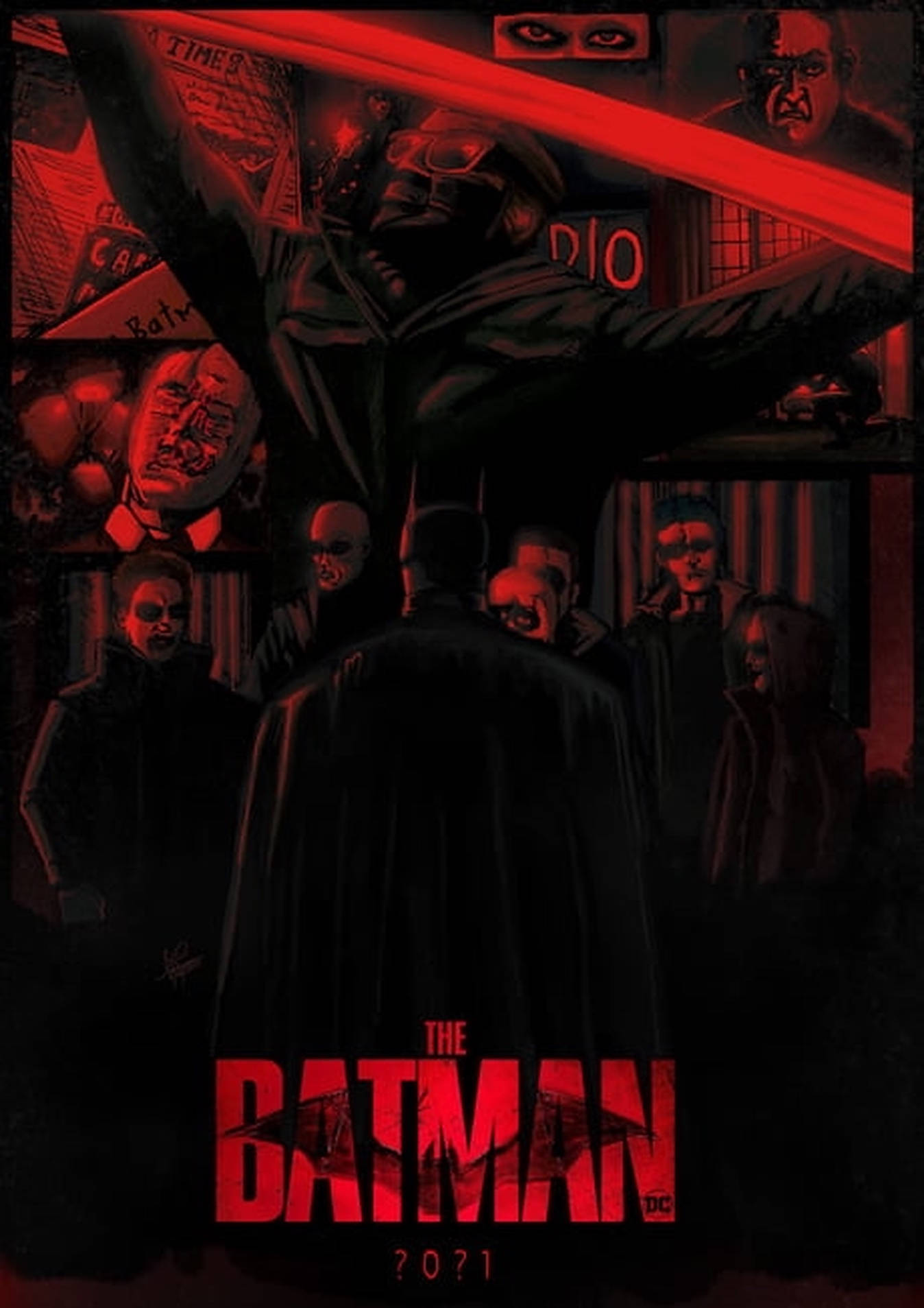 1348X1907 The Batman 2022 Wallpaper and Background
