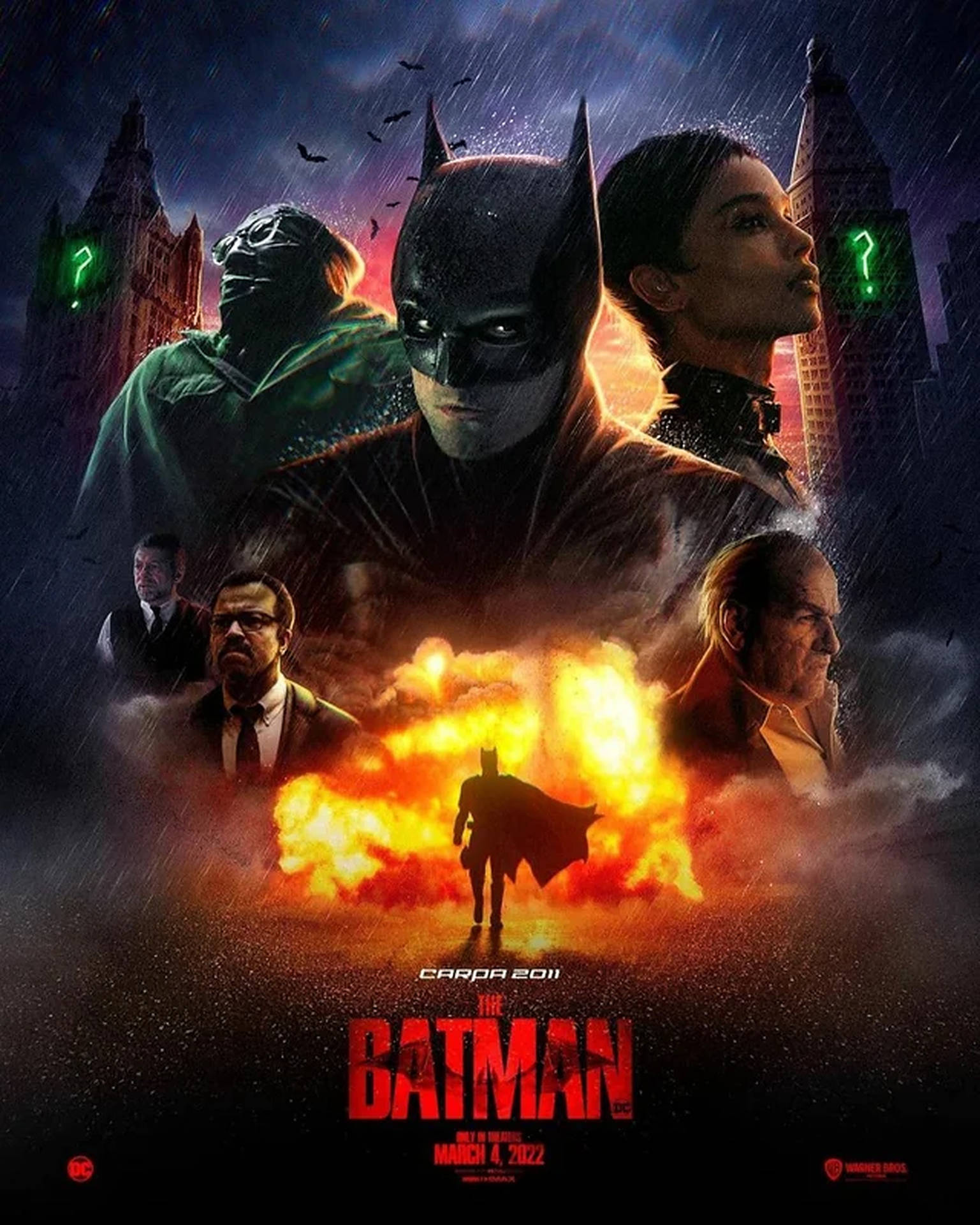 1542X1926 The Batman 2022 Wallpaper and Background