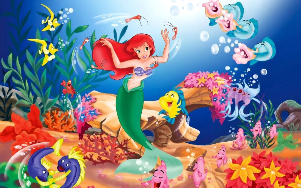 1024X640 The Little Mermaid Wallpaper and Background