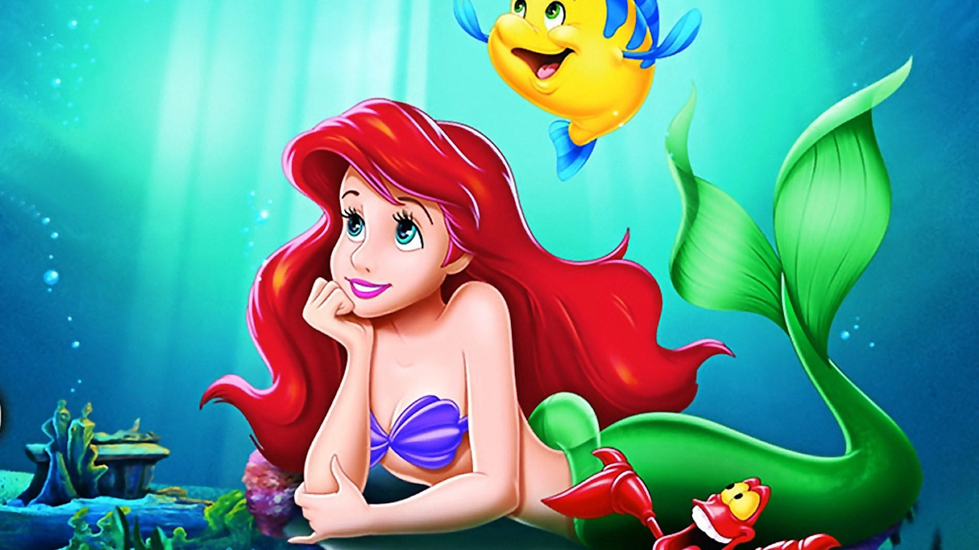The Little Mermaid 1920X1080 Wallpaper and Background Image