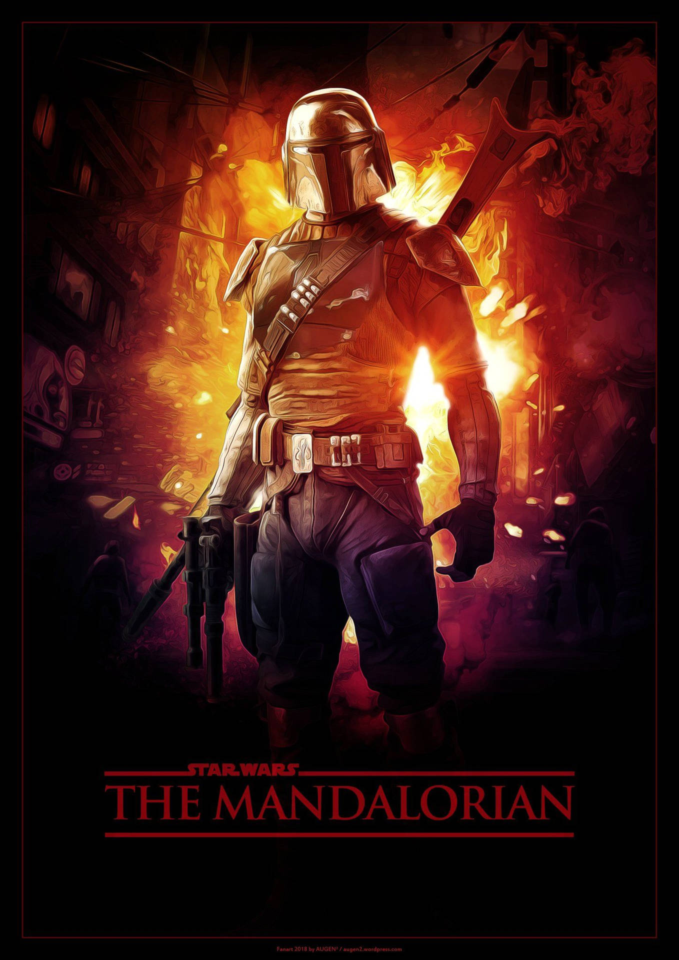 1448X2048 The Mandalorian Wallpaper and Background