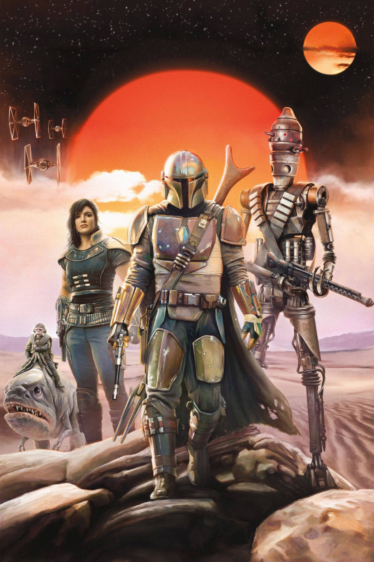 2560X3840 The Mandalorian Wallpaper and Background
