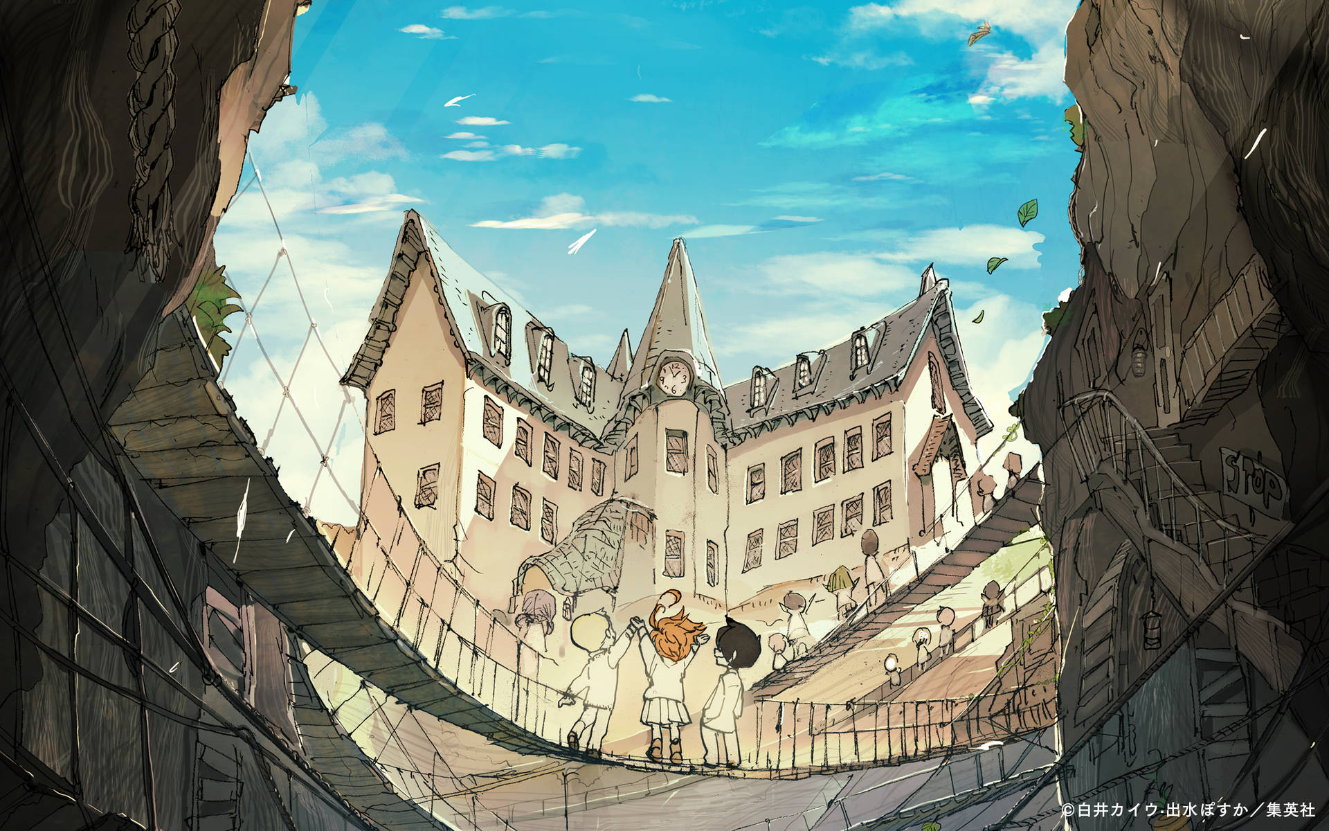 The Promised Neverland 2880X1800 Wallpaper and Background Image