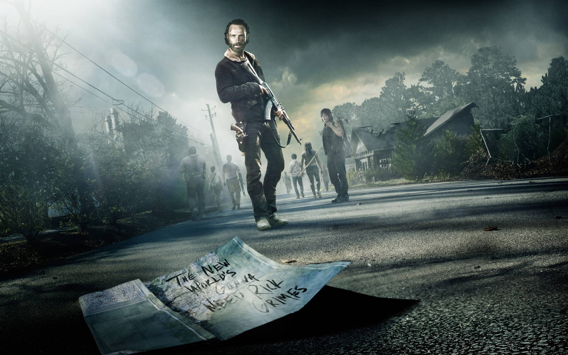 2880X1800 The Walking Dead Wallpaper and Background