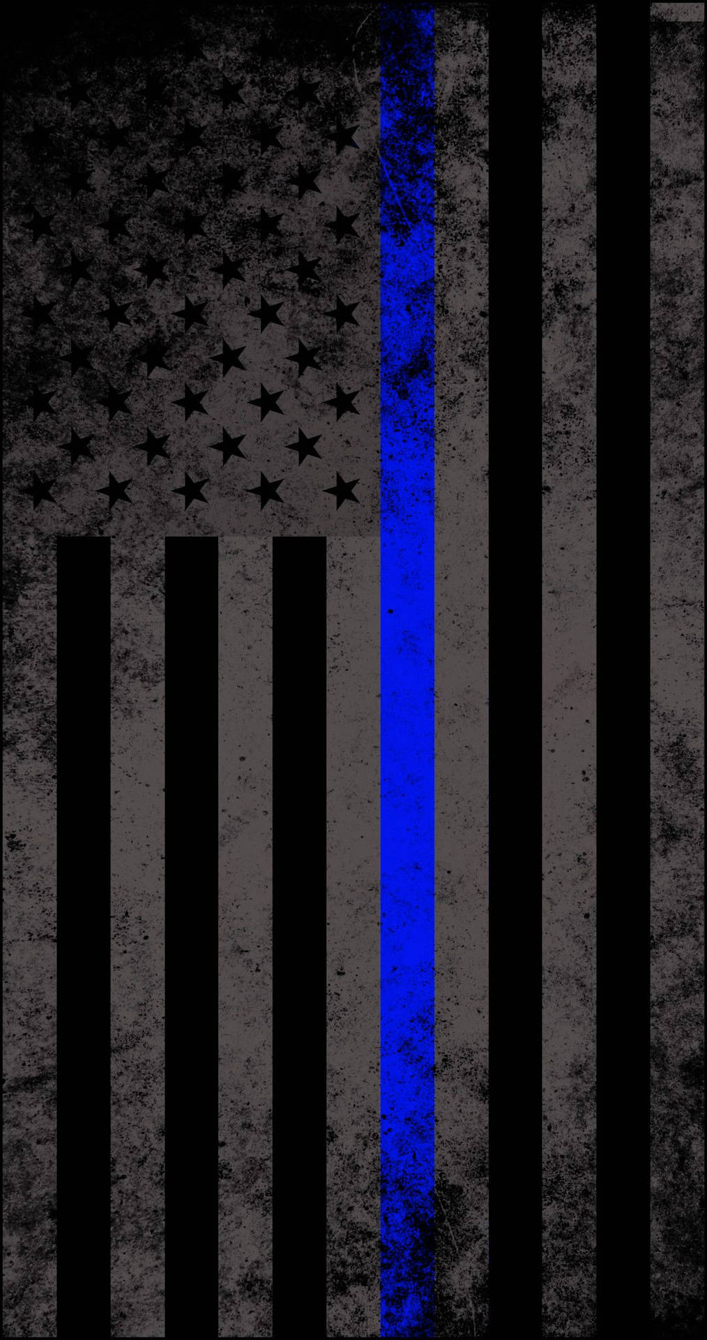 Thin Blue Line 1082X2048 Wallpaper and Background Image