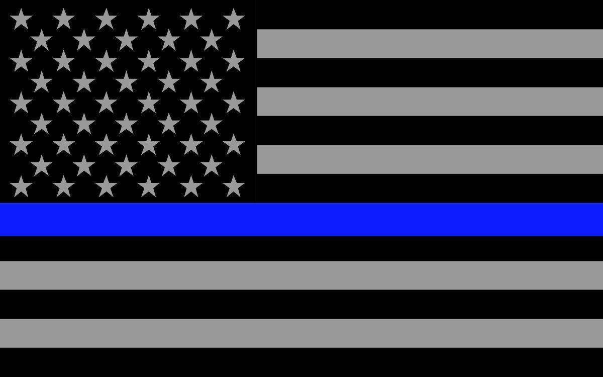 Thin Blue Line 1200X750 Wallpaper and Background Image