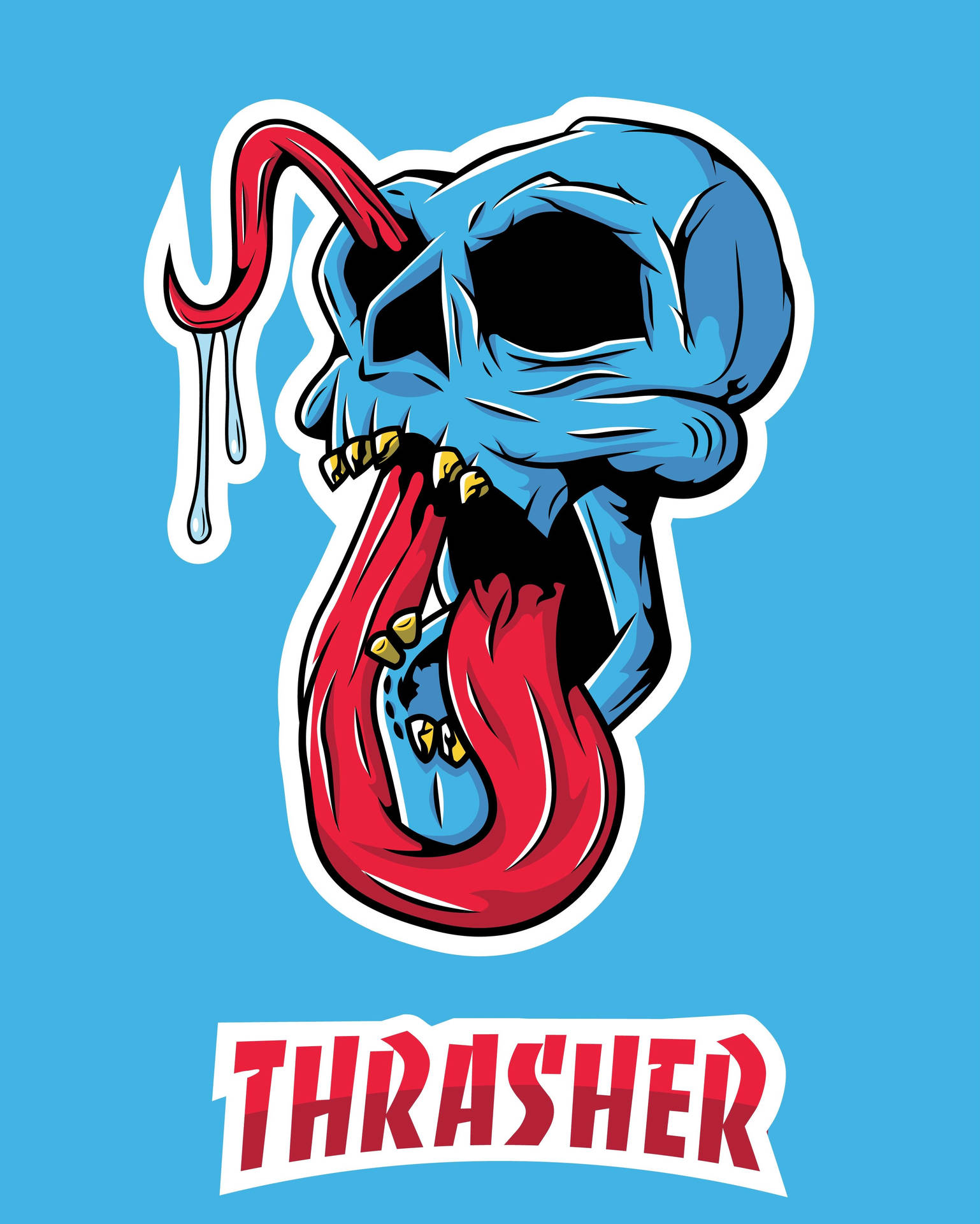 3000X3745 Thrasher Wallpaper and Background