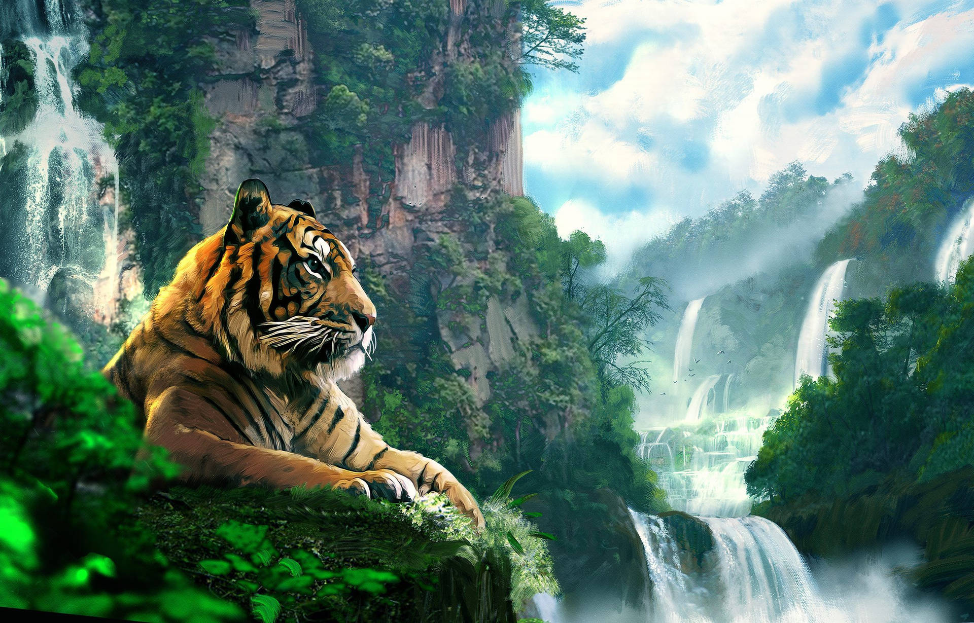 2500X1600 Tiger Wallpaper and Background