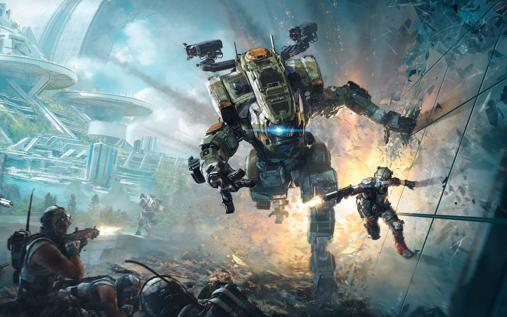 Titanfall 2 2400X1500 Wallpaper and Background Image