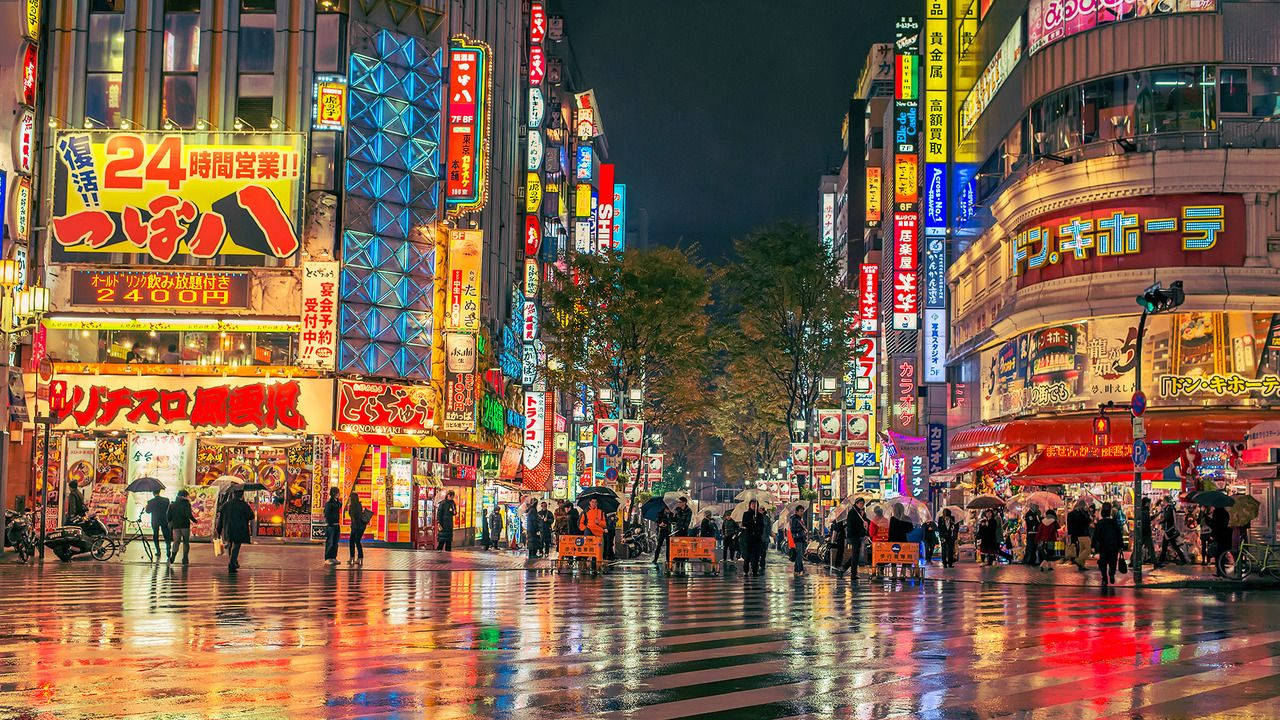Tokyo 1280X720 Wallpaper and Background Image