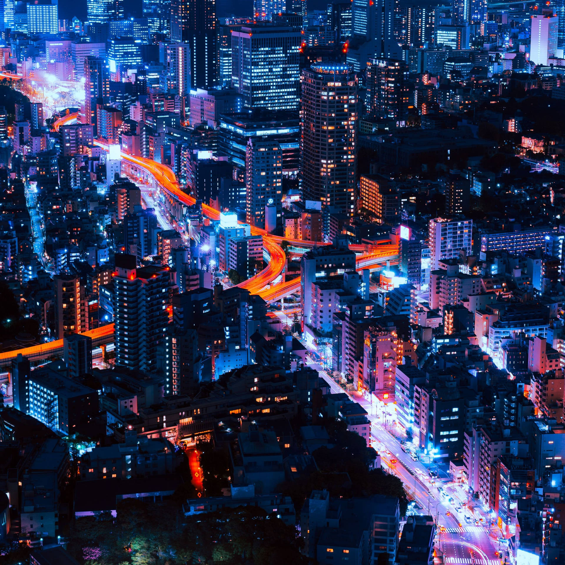 2732X2732 Tokyo Wallpaper and Background