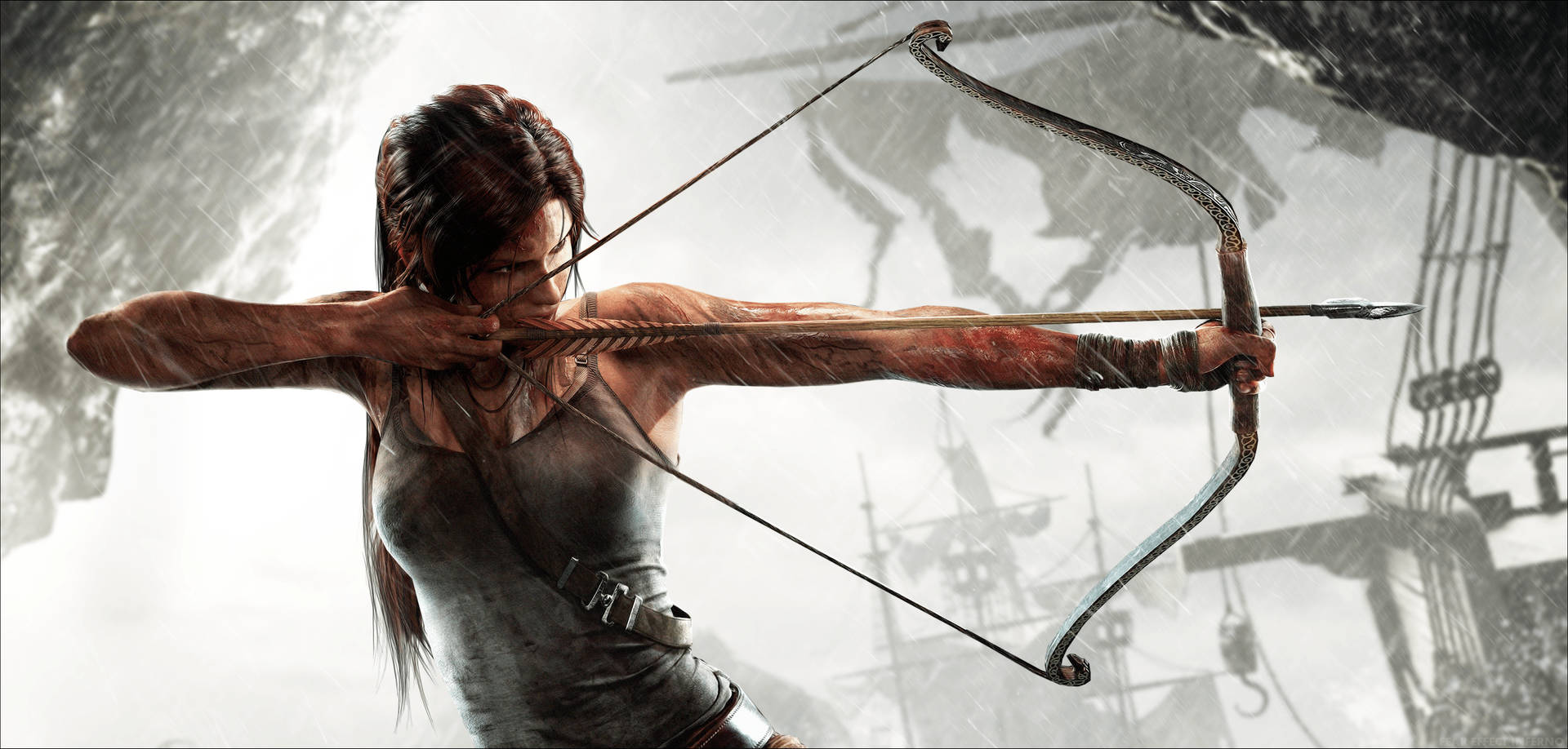 Tomb Raider 3327X1590 Wallpaper and Background Image