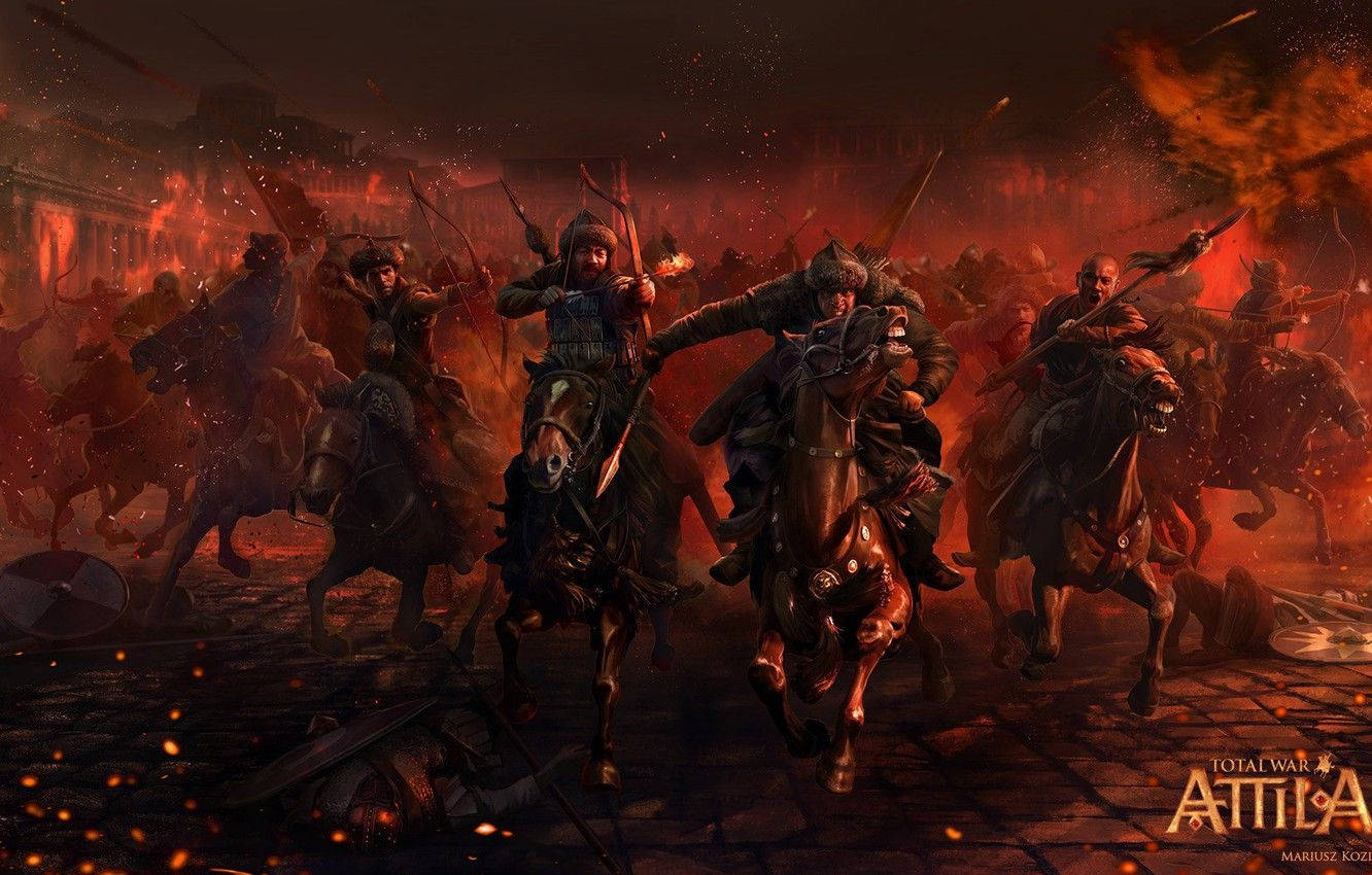 1332X850 Total War Attila Wallpaper and Background
