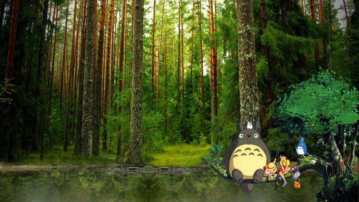 Totoro 1191X670 Wallpaper and Background Image