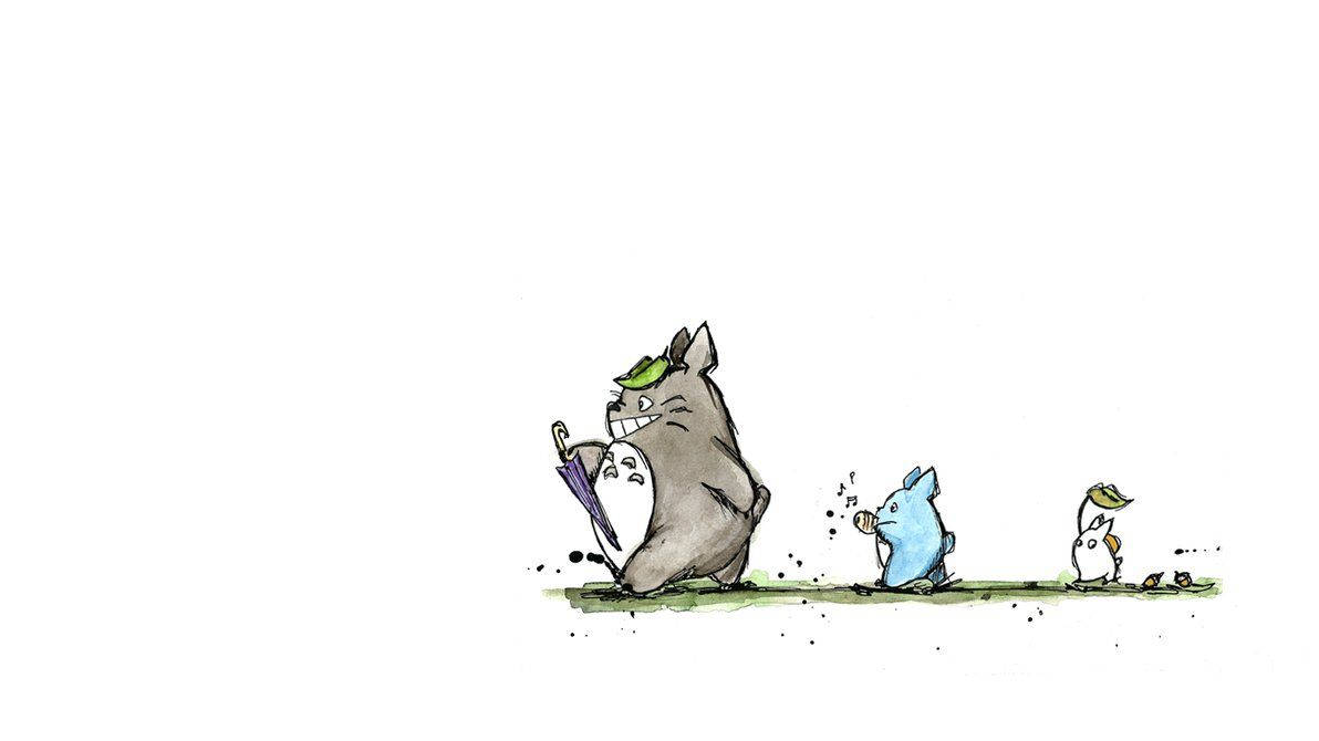 Totoro 1192X670 Wallpaper and Background Image