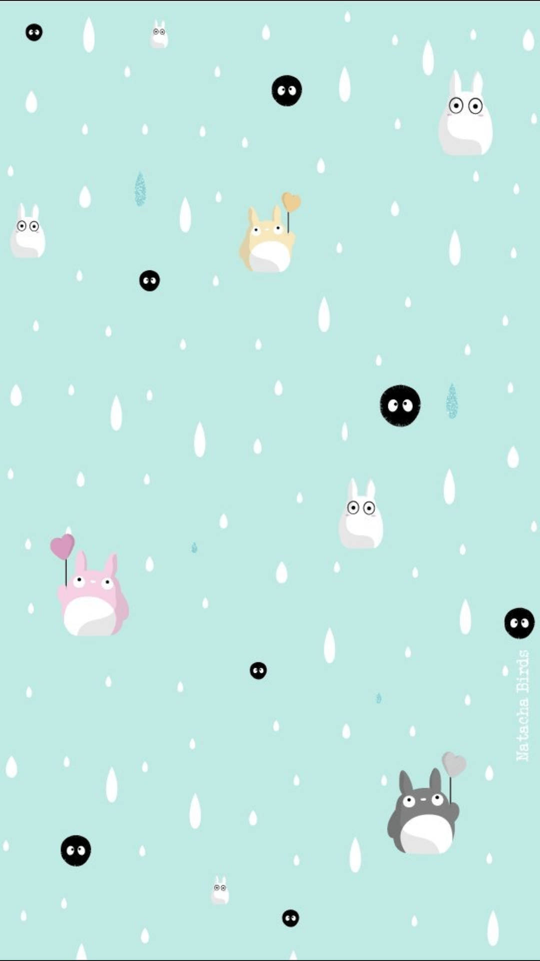 1242X2208 Totoro Wallpaper and Background