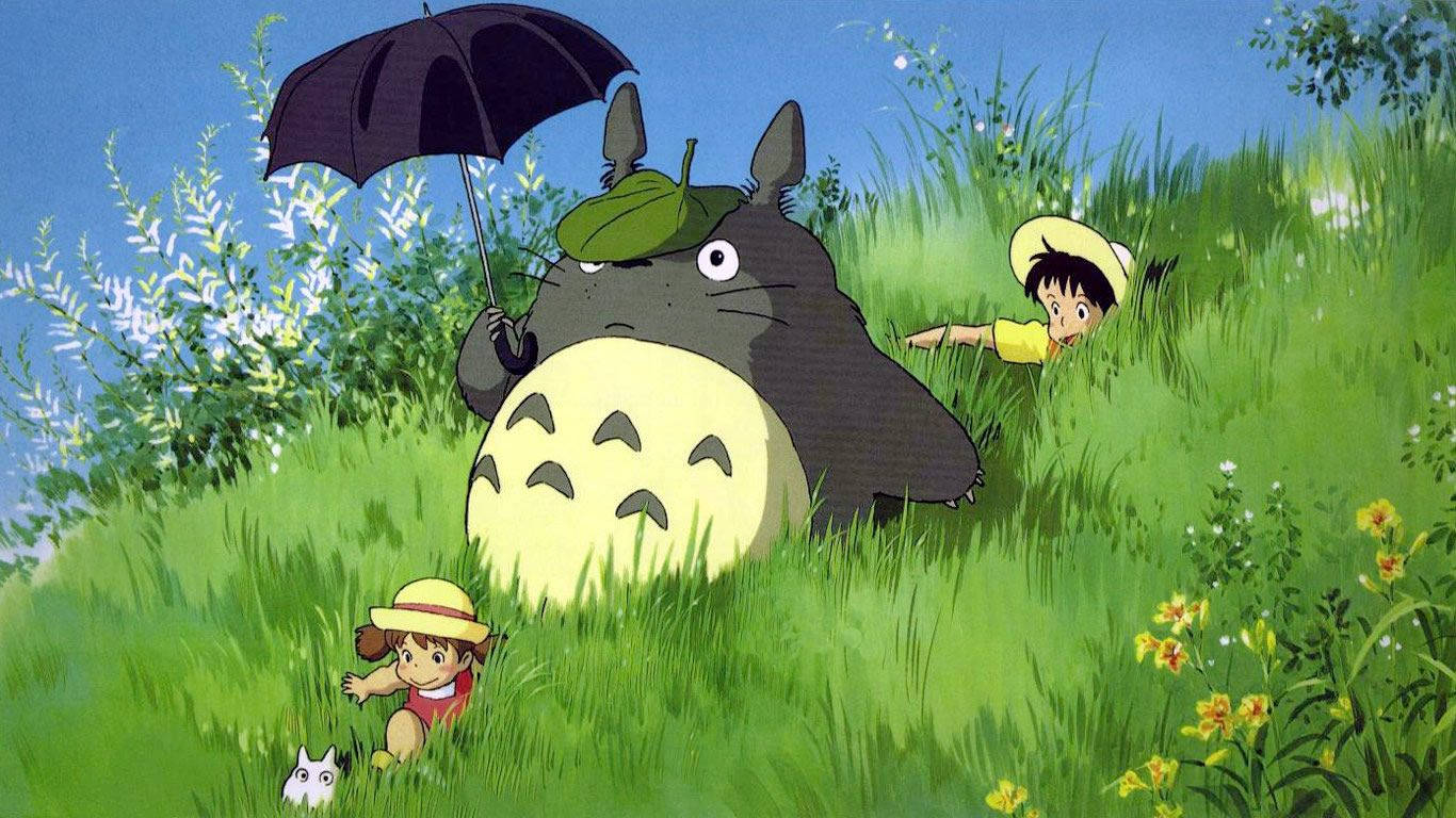 Totoro 1366X768 Wallpaper and Background Image