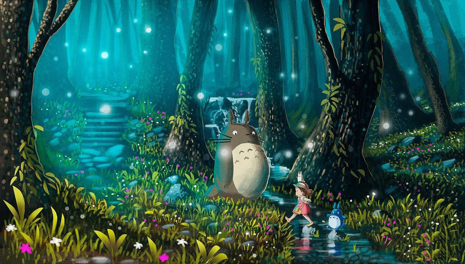 Totoro 1500X851 Wallpaper and Background Image