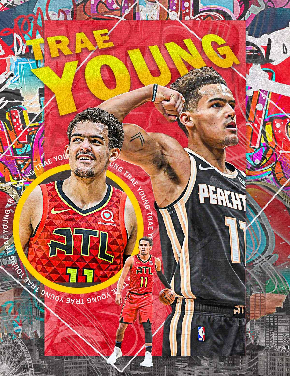 1200X1553 Trae Young Wallpaper and Background