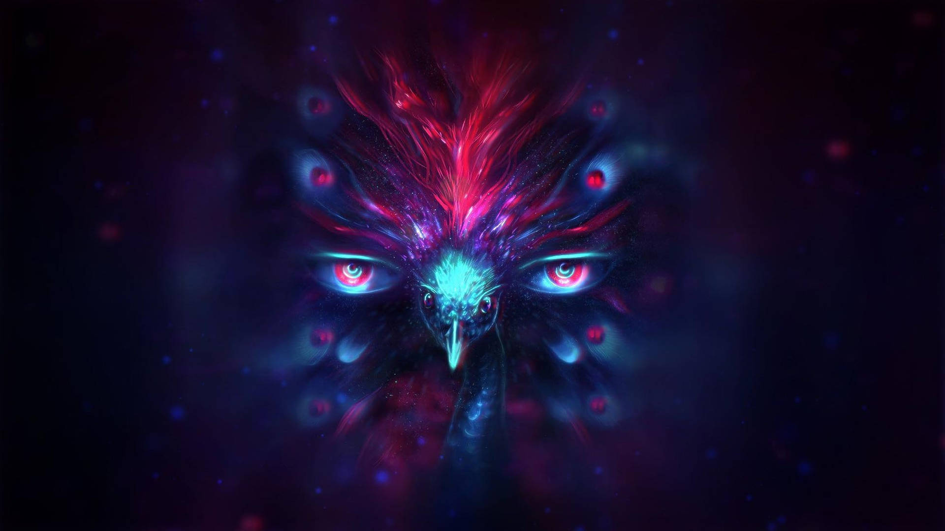 2000X1125 Trippy Dark Aesthetic Wallpaper and Background