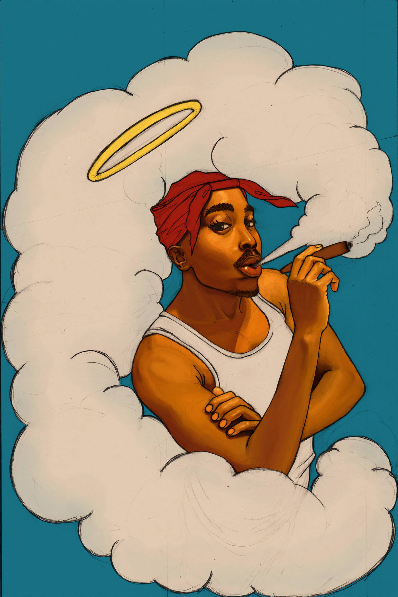 Tupac 1800X2700 Wallpaper and Background Image