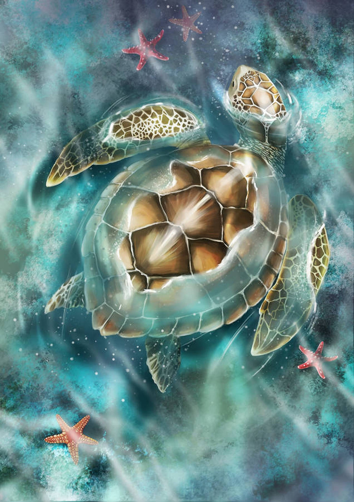 1456X2061 Turtle Wallpaper and Background