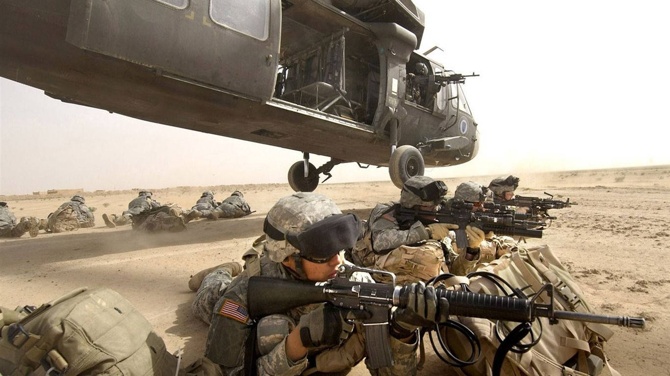 Us Army 1366X768 Wallpaper and Background Image