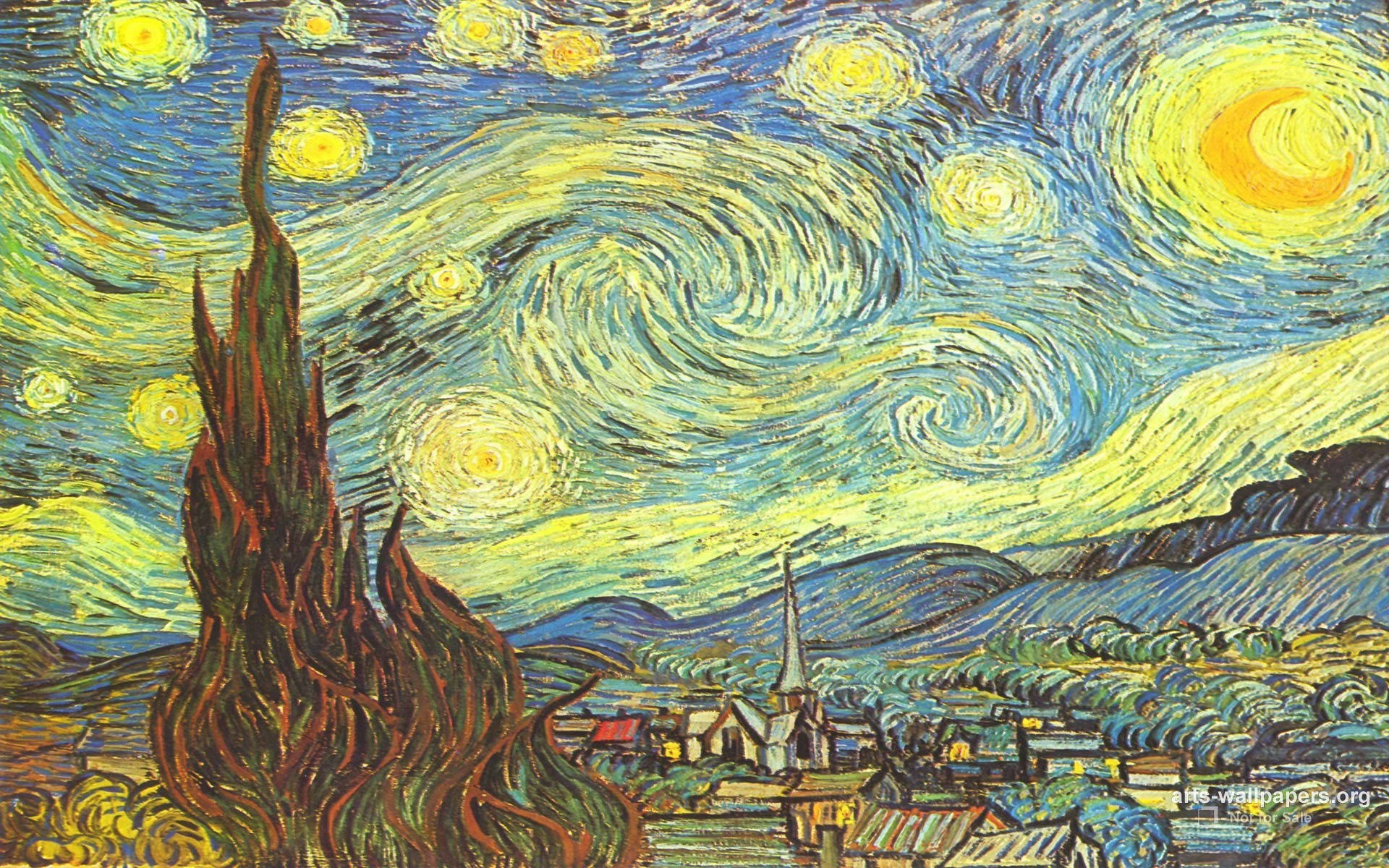 Van Gogh 1920X1200 Wallpaper and Background Image