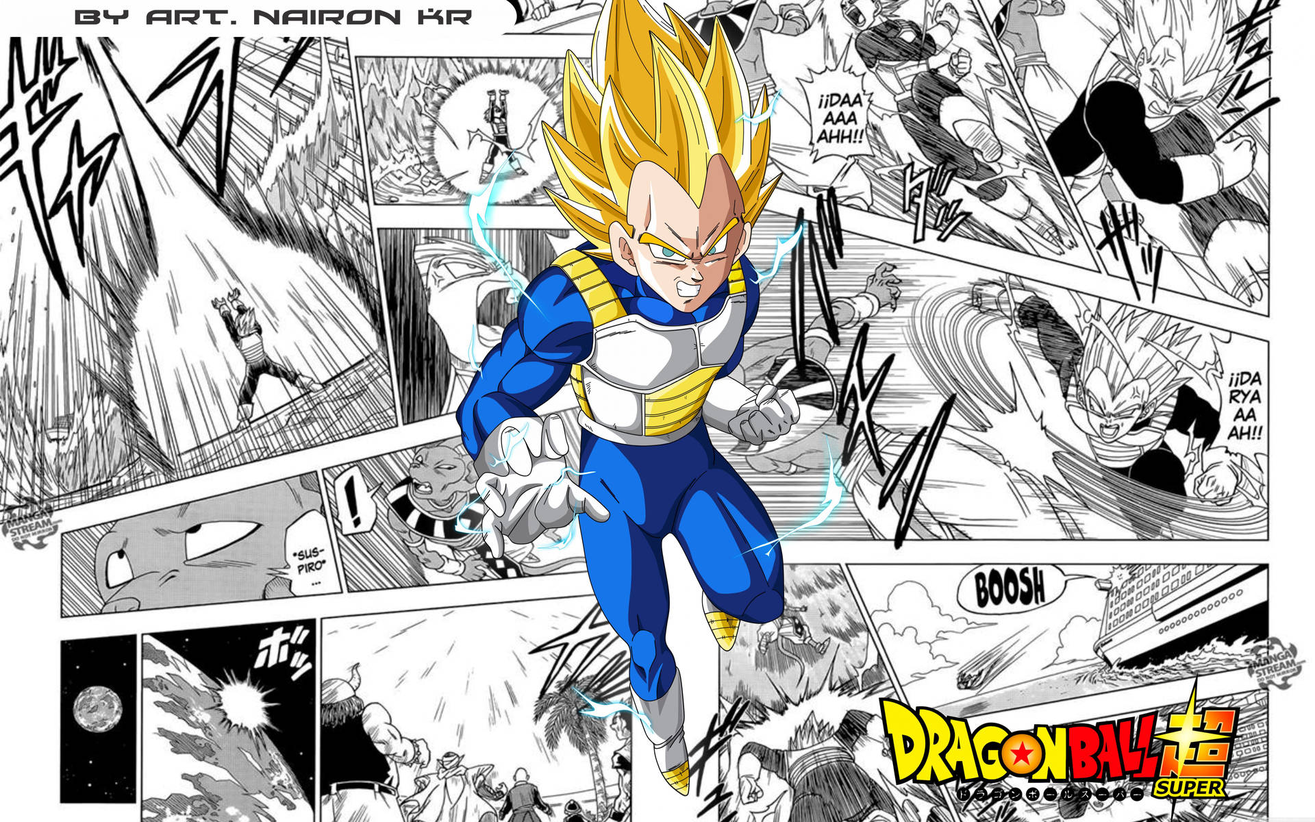 Vegeta 7680X4800 Wallpaper and Background Image