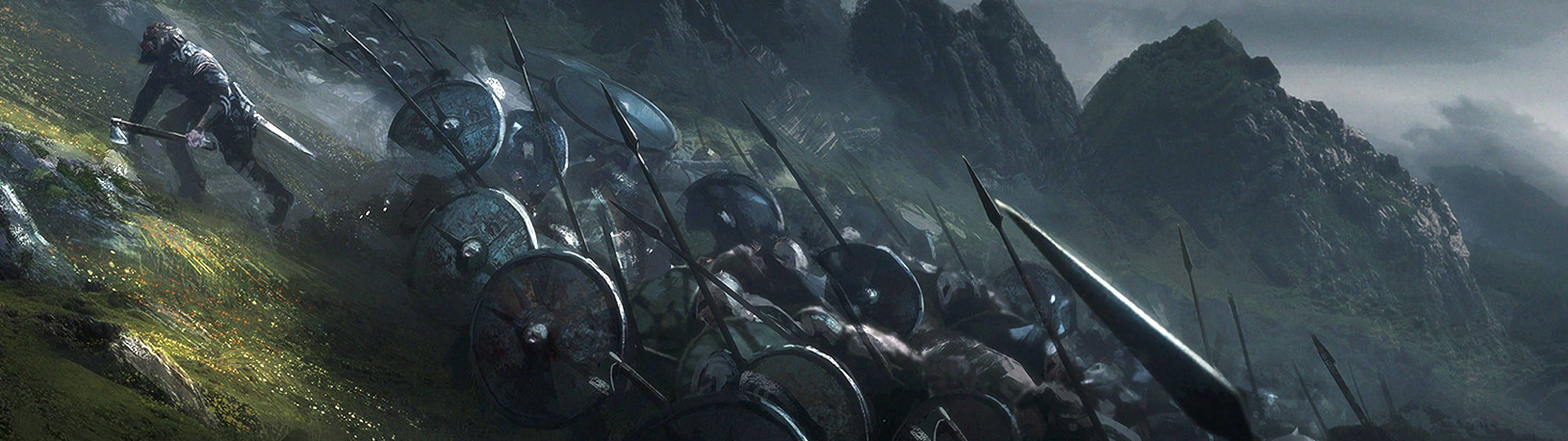 3840X1080 Viking Wallpaper and Background