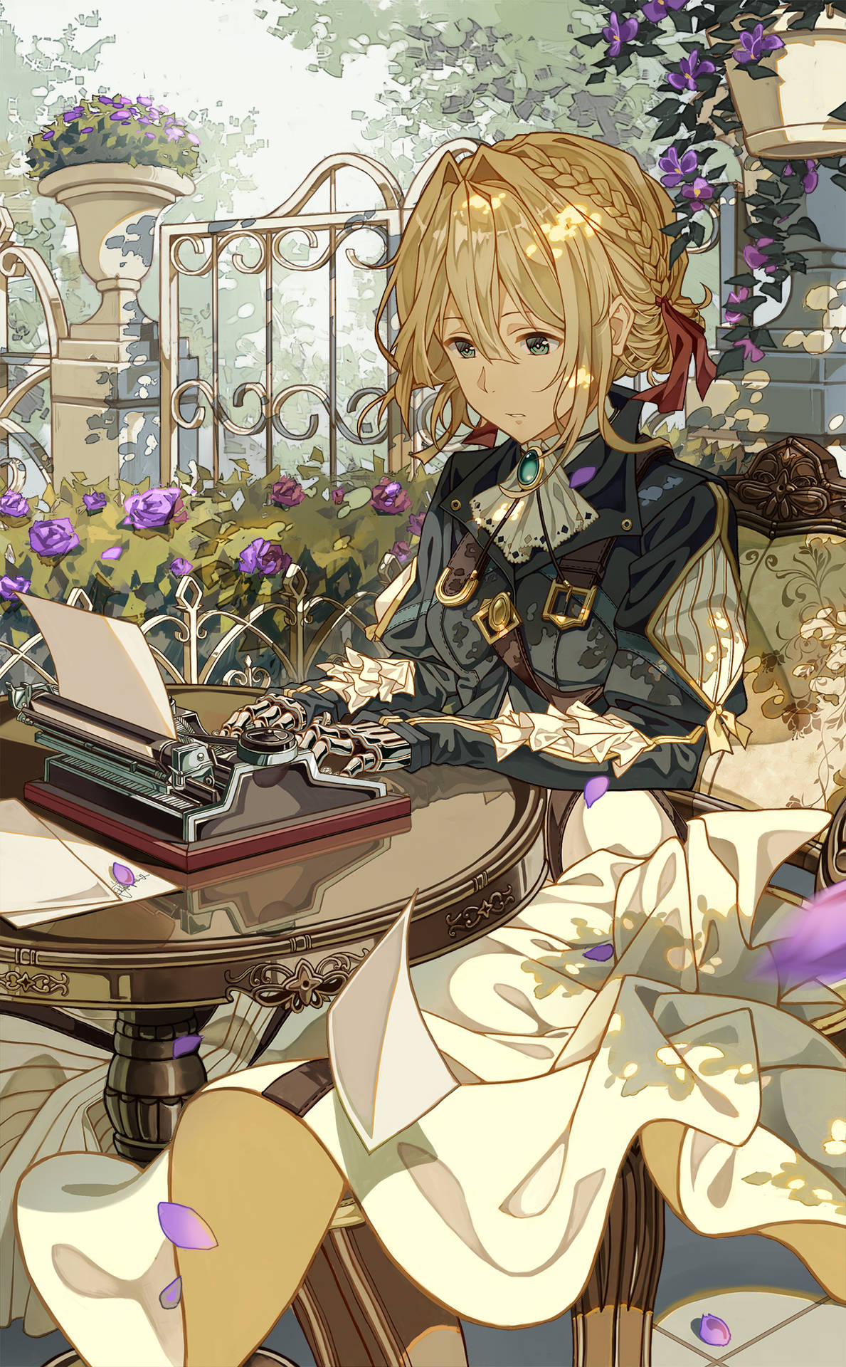 1239X2000 Violet Evergarden Wallpaper and Background