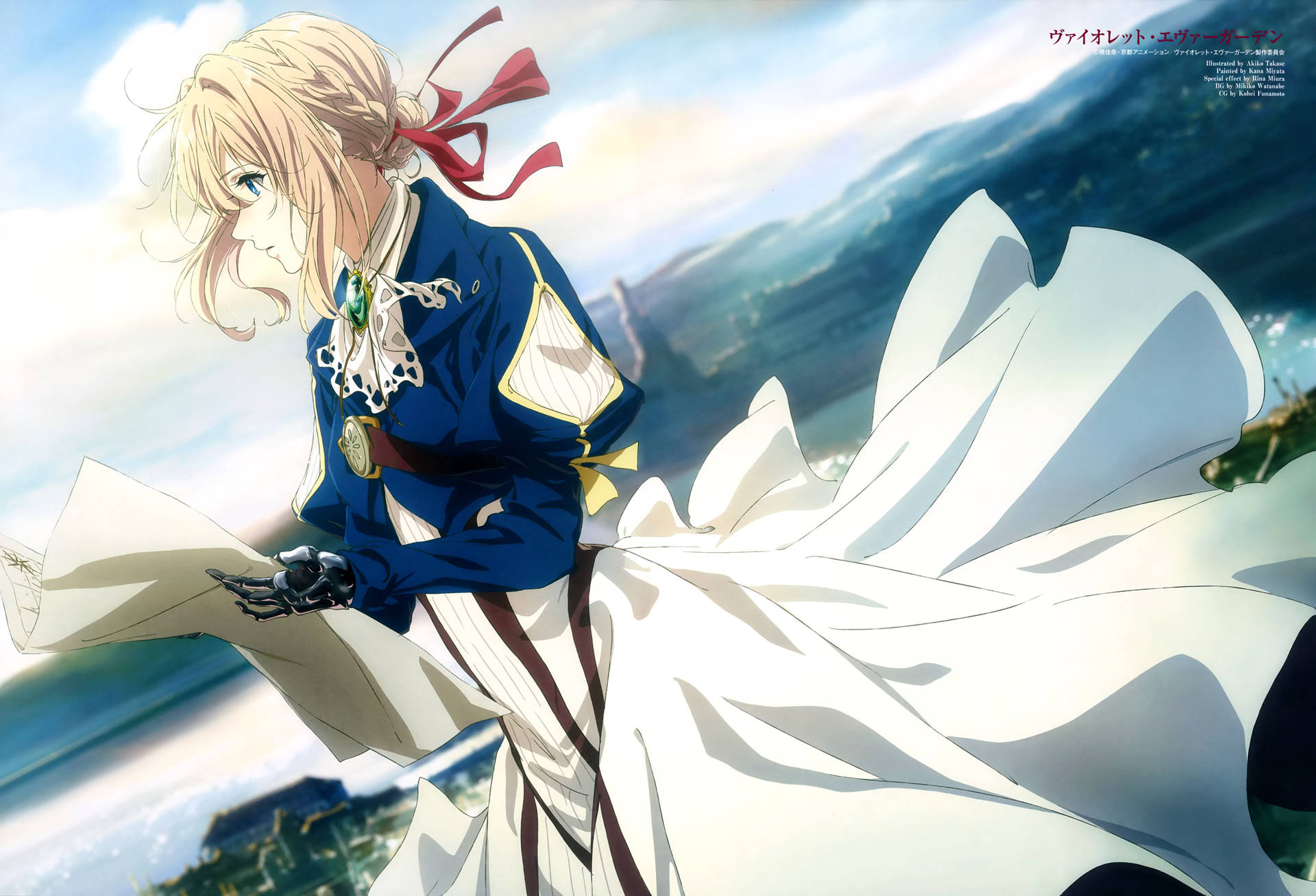 6014X4096 Violet Evergarden Wallpaper and Background