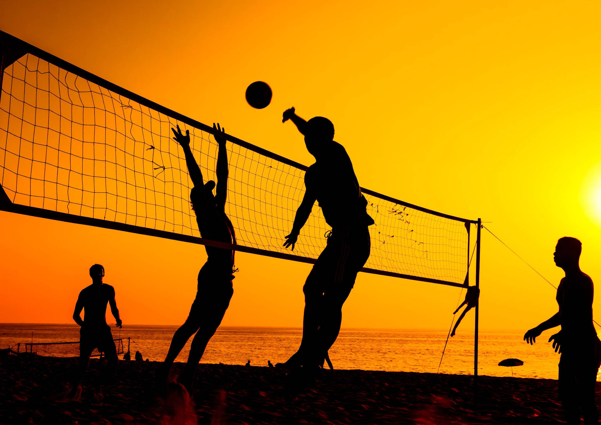 4014X2839 Volleyball Wallpaper and Background