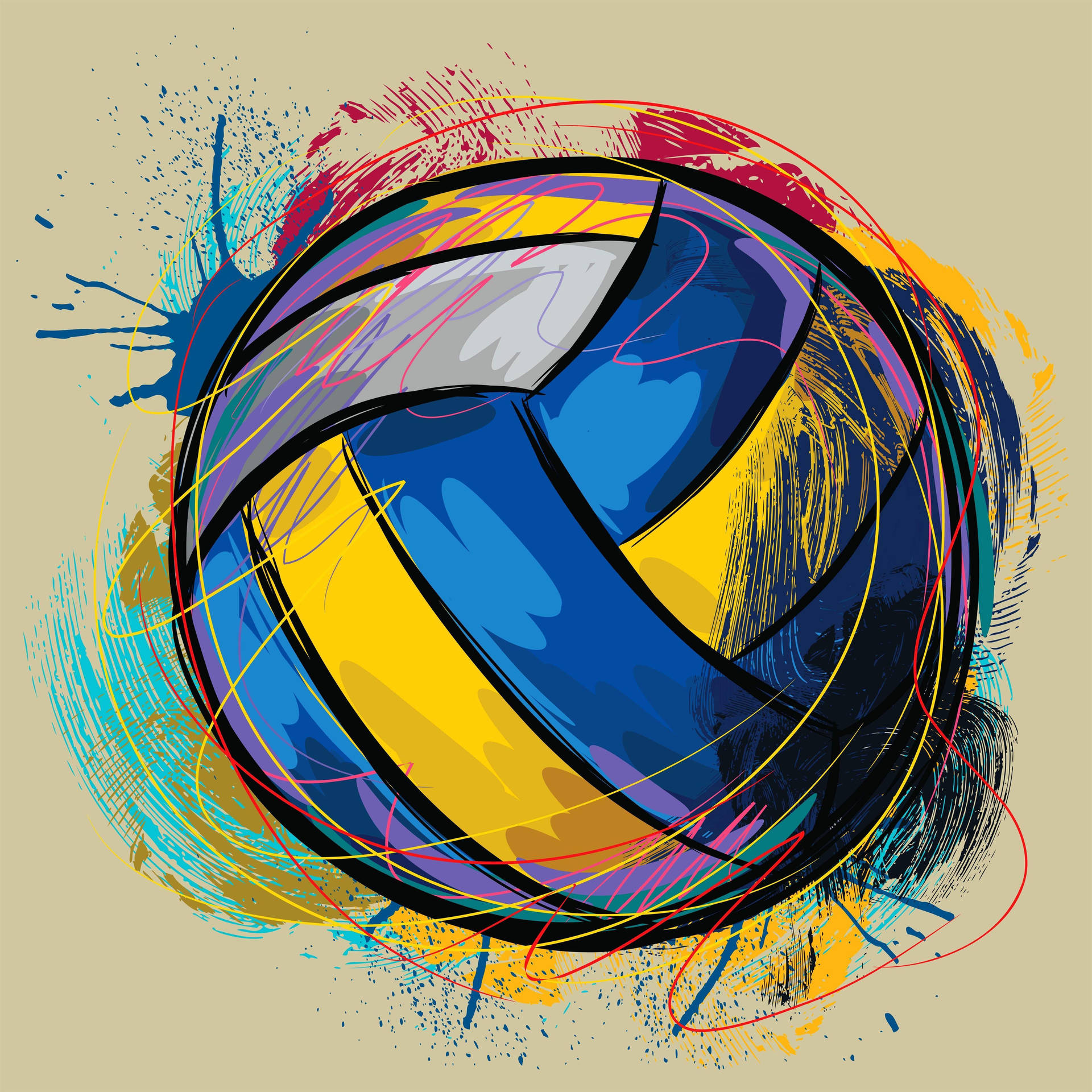 Volleyball 4500X4500 Wallpaper and Background Image