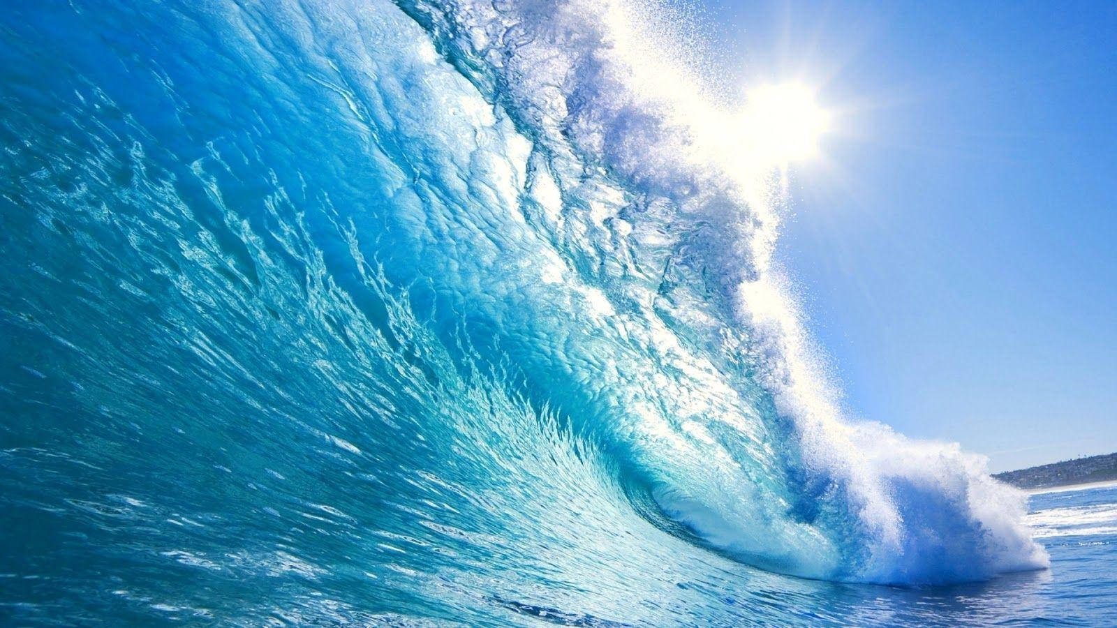 1600X900 Wave Wallpaper and Background
