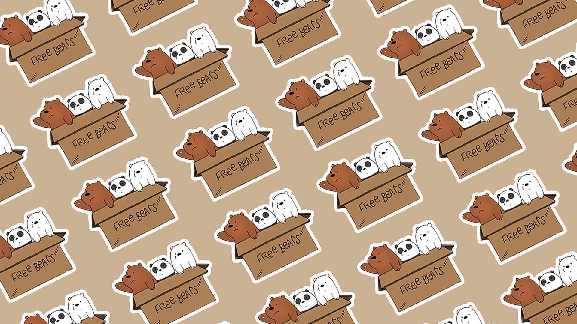 We Bare Bears 1920X1080 Wallpaper and Background Image